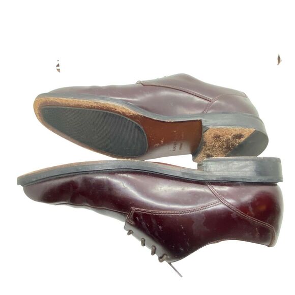 Rockport Oxford Dress Shoes Mens Walker Burgundy Grandpa Split Toe Size 8.5 M main image 9